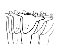 A loose goat sticker #3353912