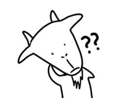 A loose goat sticker #3353923