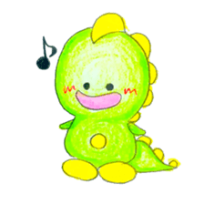 Baby Dino Kyouryuukun sticker #3354371