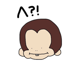 oh monkey sticker #3354751