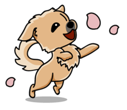 Gestures of dog (English version) sticker #3354949