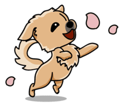 Gestures of dog (English version) sticker #3354949