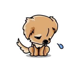 Gestures of dog (English version) sticker #3354978