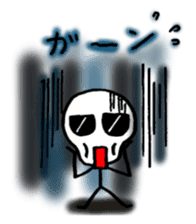 Stick man can do his best sticker #3355113