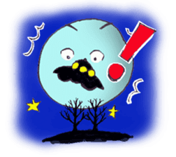 Monologue of Mr moon sticker #3355484