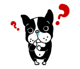 The French bulldog stickers sticker #3355708