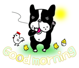 The French bulldog stickers sticker #3355713