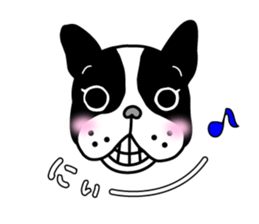 The French bulldog stickers sticker #3355714