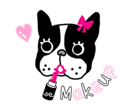 The French bulldog stickers sticker #3355715