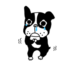 The French bulldog stickers sticker #3355722