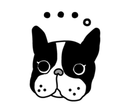 The French bulldog stickers sticker #3355725