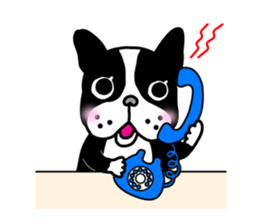 The French bulldog stickers sticker #3355726