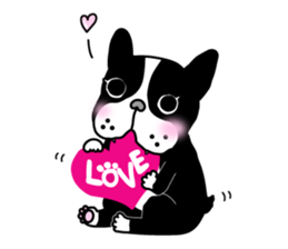 The French bulldog stickers sticker #3355729