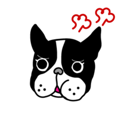 The French bulldog stickers sticker #3355735