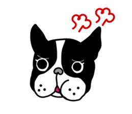The French bulldog stickers sticker #3355735