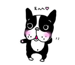The French bulldog stickers sticker #3355737