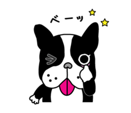 The French bulldog stickers sticker #3355738