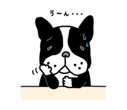 The French bulldog stickers sticker #3355739