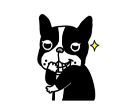 The French bulldog stickers sticker #3355741