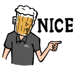 Mr. Beer! sticker #3355789