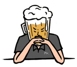Mr. Beer! sticker #3355797