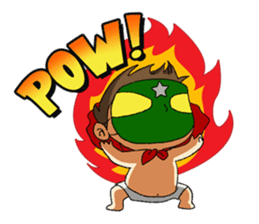 BEBE The Baby Hero sticker #3356146