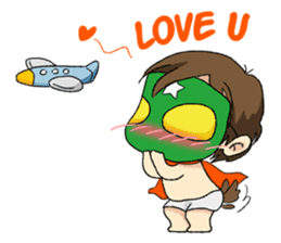 BEBE The Baby Hero sticker #3356147