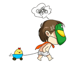 BEBE The Baby Hero sticker #3356149