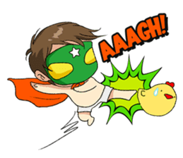 BEBE The Baby Hero sticker #3356151