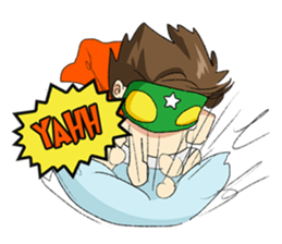 BEBE The Baby Hero sticker #3356156