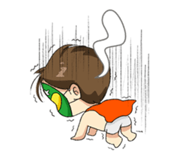 BEBE The Baby Hero sticker #3356159