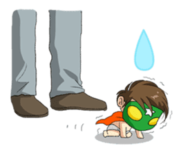 BEBE The Baby Hero sticker #3356163