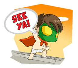 BEBE The Baby Hero sticker #3356164