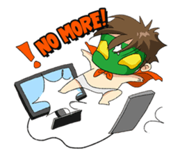 BEBE The Baby Hero sticker #3356170