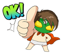 BEBE The Baby Hero sticker #3356174