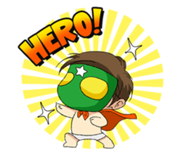 BEBE The Baby Hero sticker #3356176