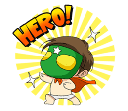 BEBE The Baby Hero sticker #3356176