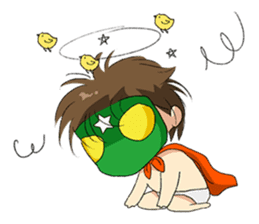 BEBE The Baby Hero sticker #3356178