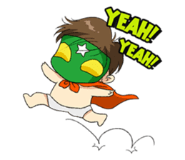 BEBE The Baby Hero sticker #3356179