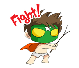 BEBE The Baby Hero sticker #3356181