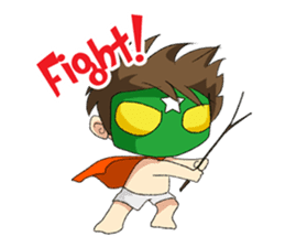 BEBE The Baby Hero sticker #3356181