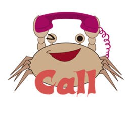Humor crab sticker #3356561