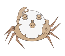 Humor crab sticker #3356576