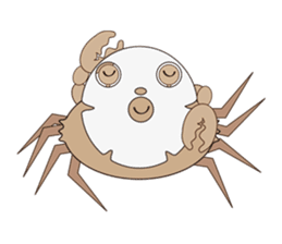 Humor crab sticker #3356576