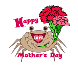 Humor crab sticker #3356582