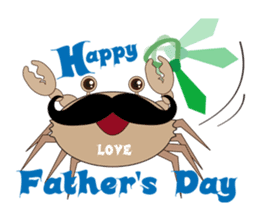 Humor crab sticker #3356583