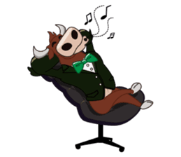 Bull-Luer & Bear-Ra sticker #3356961