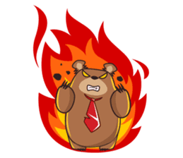 Bull-Luer & Bear-Ra sticker #3356971