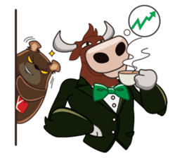 Bull-Luer & Bear-Ra sticker #3356981