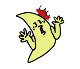 The yellow Boomerang sticker #3357235